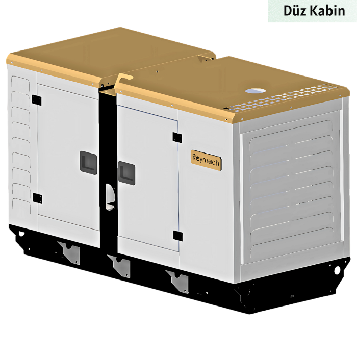 22-25 kVA Düz jeneratör Kabini