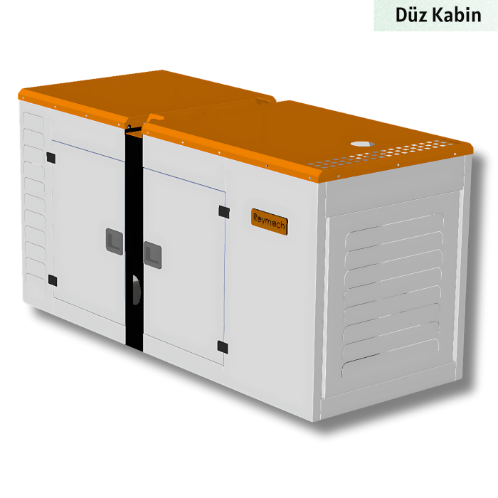 75 kVA Düz jeneratör Kabini Şasisiz